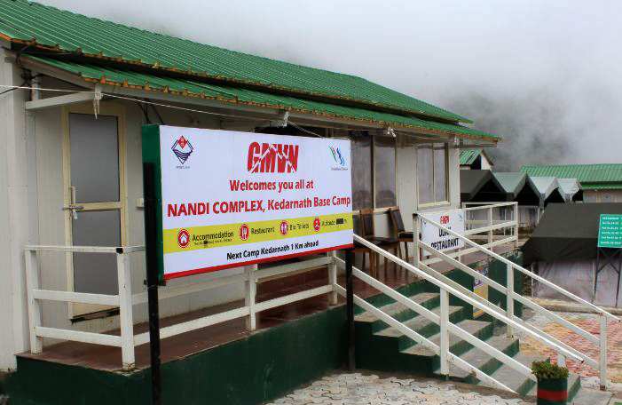 GMVN Kedarnath Nandi Complex Base Camp